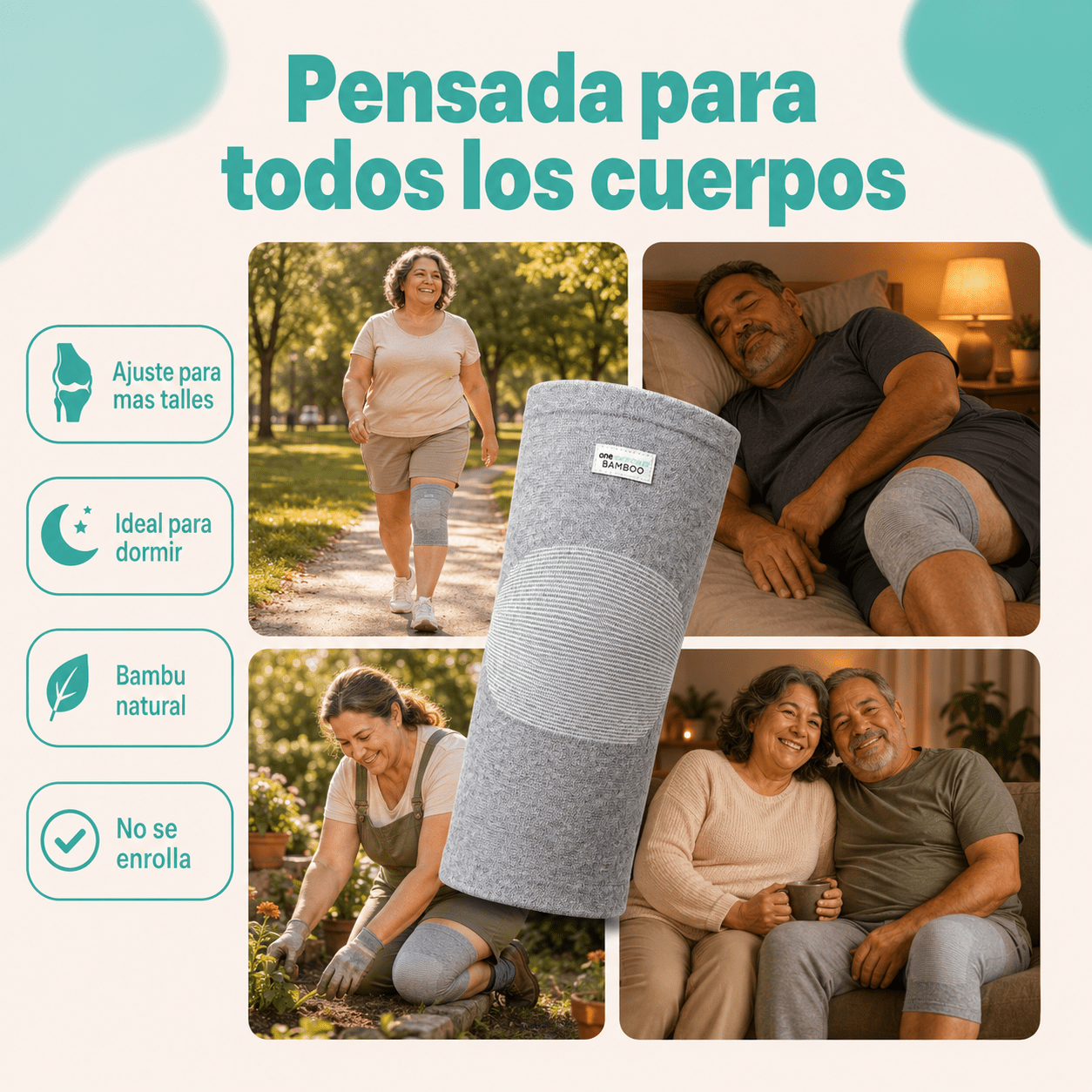 Rodillera de Bambú Bambuflex - Lingosound